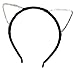 Cat Ears Headband with Crystal Rhinestones. Perfect for Dress Up Fun.