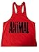 Efashionmx Mens Animal Letter Print Stringer Bodybuilding Gym Tank Tops