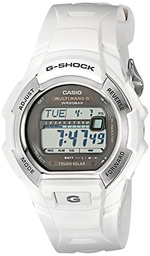 Casio Men's G-Shock Solar Atomic White Watch