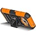 CoverON Galaxy Express 3 Case, [Explorer Series] Holster Hybrid Belt Clip Hard Phone Cover for Samsung Galaxy Express 3 Holster Case - Orange Neon