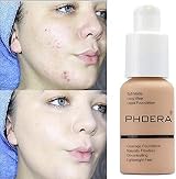 HQDA 5PCS Liquid Foundation Set Matte Full Coverage with Primer Brush Sponge view 7