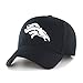 OTS NFL Denver Broncos Men's All-Star Adjustable Hat, Black And White, One Size