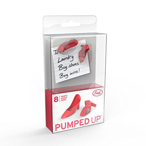 Fred 5218487 PUMPED UP High Heel Shoe Magnets, Set of 8, Assorted