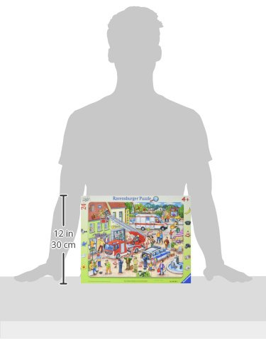 Ravensburger Kinderpuzzle - 06581 110, 112 - Eilt herbei! - Rahmenpuzzle für Kinder ab 4 Jahren, mit 24 Teilen, Silver – Bild 3