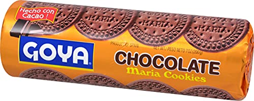 GOYA CHOCOLATE MARIA COOKIES, 7 OUNCE