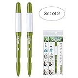Sustee Aquameter Set of 2, Plant Moisture Sensor, (Green, Small, Refillable)