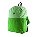 Adventure Time Lime Green Finn Backpack Bag w/Finn Hat Combo Set