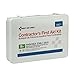 First Aid Only 90671 50-Person ANSI B+ Contractor's Emergency First Aid Kit for Home Renovation, Job Sites, and Construction Vehicles, 254 Pieces White