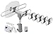 QFX ANT-105 Outdoor 360 Degree Motorized Rotating Antenna