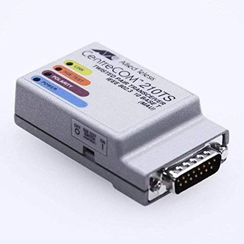 CentreComAdapter DB15 Mle for RJ-45 210TS Transceiver IEEE 802.3 10 Base T