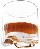 FDCuvée Set of 4 Drama Free Unbreakable Double Old Fashioned Spirit/Whiskey Glass | 100% Tritan | Dishwasher safe -12 oz | Odorless | BPA Free | Not Glass Material | Indoor Outdoor Parties Camping