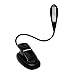 Durable Ultra Bright Reading Clip On Book Light for Bed - Adjustable Clamp for Paperback and Hardcover Novels - Portable Lightweight Great to Travel with Rechargeable Batteries & Dimmable Brightness
