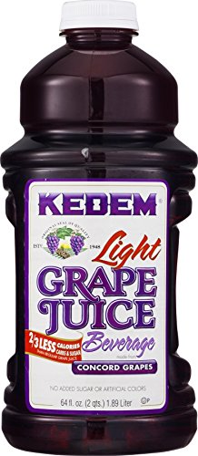 Kedem Lite Concord Grape Juice, 64 oz