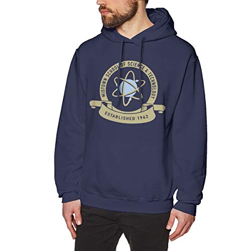 Midtown School of Science and Technology Men's Hoodie Fashion Pullover Sweatshirt