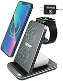 Wireless Charging Station, MSTJRY 3 in 1 Wireless