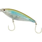 Nomad Design Madscad 90 Slow Sinking SW Twitchbait - Ideal for Snook, Striped Bass - BKK Diablo 5X Singles 1/0 Hooks - Autotune Technology