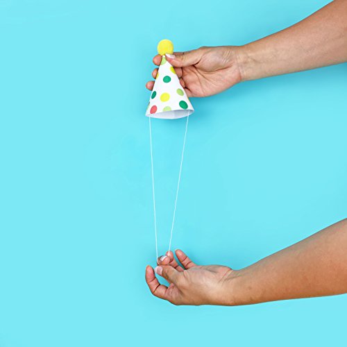 image for Merrilulu Llama Party - Mini Party Hats | 12 Pack | Party Hats | Polka