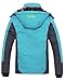 Wantdo Women's Mountain Waterproof Ski Jacket Windproof Rain Jacket