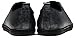 Men's Fashion Shoes Casual Sneakers, Genuine Leather for Men Silver Black 9