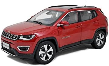 Jeep Compass 2017 1:18 Scale Diecast Model Car Red by PaudiModel