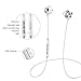 Bluetooth Headset, Wireless Earbuds V4.1 Stereo Noise Canceling Sport Magnetic Headphones Earpieces with Built in Mic Compatible Samsung Galaxy iPhone and More