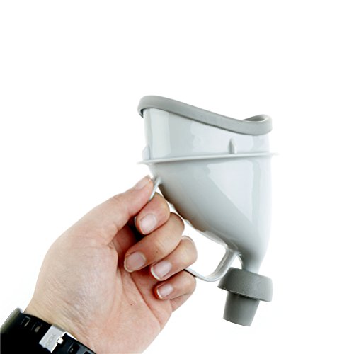 Ioffersuper 1 Pcs Unisex Portable Travel Urinal Car Handle Urine Bottle Tube Outdoor Camp Urination Device