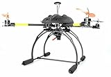 AeroSky AQ-03-C6-GPS-PNP Carbon 6 Channel Radio Controlled Drone With GPS - PNP