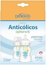 Dr Brown's Natural Flow Anti-Colic Options Plus Wide-Neck Bottle 5oz 2-Pack view 4