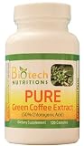Biotech Nutritions Pure Green Coffee Bean Extract, 120 Count