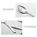 BESU Manual Can Opener, Easy Turn Design and won't Touch Food, Plus Free 2 Packs Spoons, Durable and Safety Opener for Large or Small Canned or Bottle