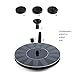 Solar Fountain Pump for Bird Bath,Small Water Fountain Pump, SOONHUA Floating Outdoor Solar Powered Panel Kit for Garden,Pool,Pond,Patio Decoration&Watering,Free Standing, 1.4W