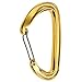 Camp Photon Wire Straight Gate Carabiner - Yellow