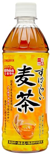 サンガリア すばらしい麦茶500ml×24本商品画像