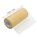 ULTNICE Glitter Tulle Rolls Sparkle Tulle Ribbon Roll Tulle Spool Material 6 Inch Gold