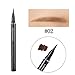 Shouhengda Eyebrow Pen Tattoo Pen Pencil Liner Long Lasting Waterproof Eyebrow Colors Makeup (Light Brown)