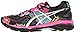 ASICS Women's Gel-Kayano 23 Running Shoe, Black/Silver/Pink Glow, 9.5 M US