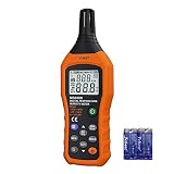 VLIKE Digital Temperature and Humidity Meter Portable Hygrometer Thermometer with Ambient Temperature Dew Point Test Wet Bulb Temperature Humidity Monitor Gauge for Daily Life Industry Agriculture