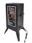 Smoke Hollow 30162EW  30-Inch  Electric Smoker with Window, Black