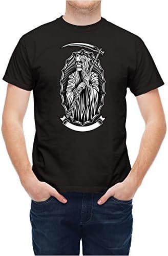 T-shirt Spooky Evil Dead Skeleton Black L