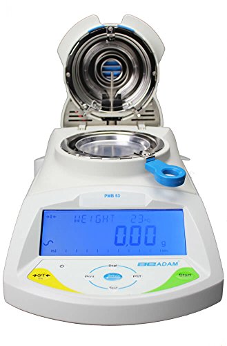Adam Equipment PMB 202 Moisture Analyzer, with Halegon Lamp, 200g Capacity, 0.01g Readability