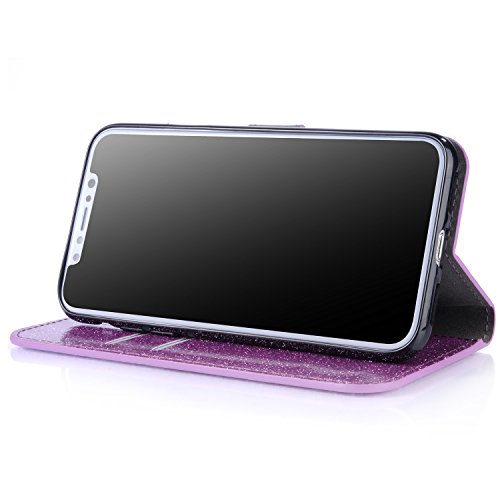 image for Stysen Flip Case for Galaxy S6 Edge,Leather Cover with 3D Handmade Dia