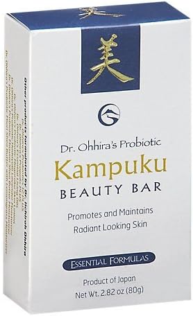 Essential Formulas Dr Ohhira's Probiotic Kampuku Beauty Bar - 2.82 oz (Pack of 6)