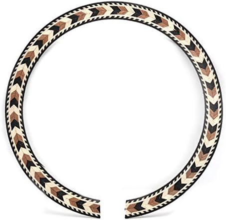 10 pcs Soundhole Rosette Inlay Acoustic Guitar Body Project sapele Basswood with 11 Types