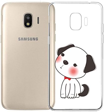 IJIA Case for Samsung Galaxy J2 Pro 2018 / Grand Prime Pro 2018 (SM-J250F) - Transparent Animal Baby Clear TPU Soft Silicone Protection Bumper Fashion Skin Back Shell Case (WM126)
