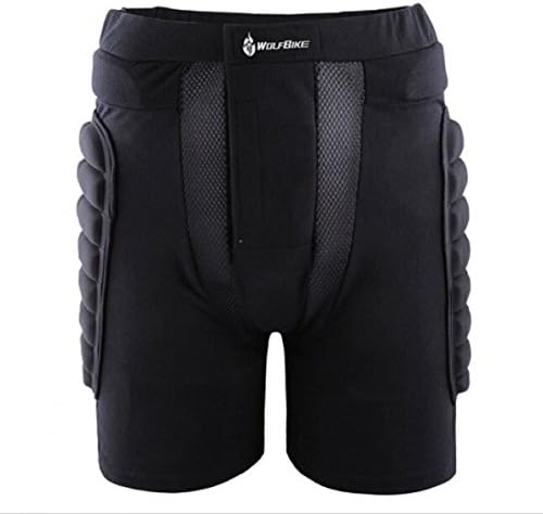 PeroFors Riding Skiing Snowboard Sport Thickening Hip Padded Protect Shorts - M