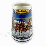 2002 Budweiser Clydesdales Holiday Beer Stein