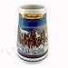 2002 Budweiser Clydesdales Holiday Beer Stein