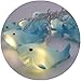 Kolin Shark Indoor Outdoor Decor String Light, Party Bedroom Garden Decorations Ornaments Supplies, 4.9 ft Battery Operated 10 LED Decorative