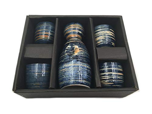 6 KCHAIN+Ceramic+Sake+Painted+Color