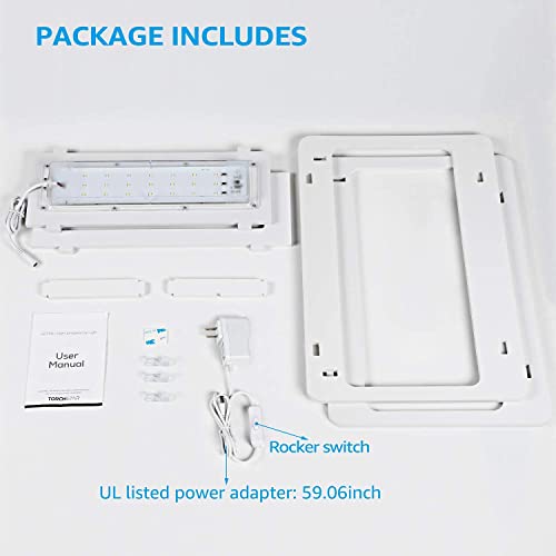 TORCHSTAR LED Indoor Herb Garden, CRI 95+, Herb Grower Light with Timer